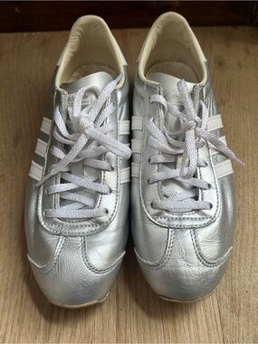 Adidas Country OG 'Silver Metallic' Sneakers - Women's 8 (EU 38) Robot